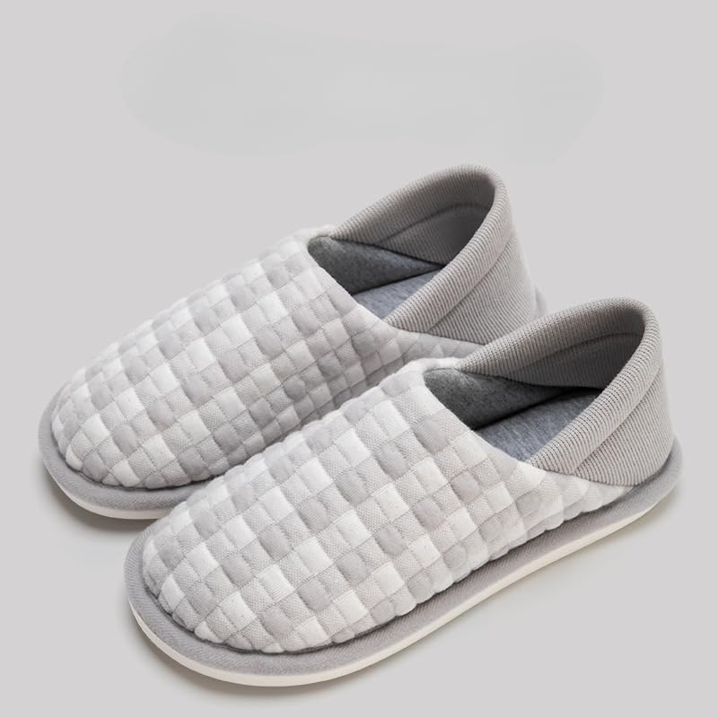 Loizziuy Pregnant Women's Slippers Soft Sole Anti-Slip Maternity Postpartum Summer Thin Cotton Slippers with Heel Women's Set2