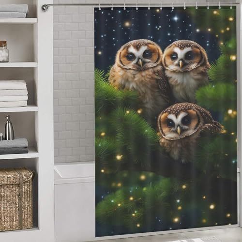 Rideau de douche de qualité supérieure en tissu polyester 152x183cm