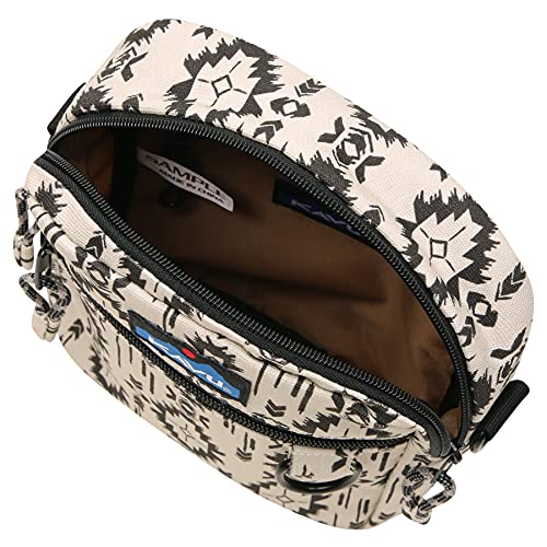 Kavu Seneca Sling Bag Organic Cotton Canvas Crossbody Purse - Stencil Trace #TOP2
