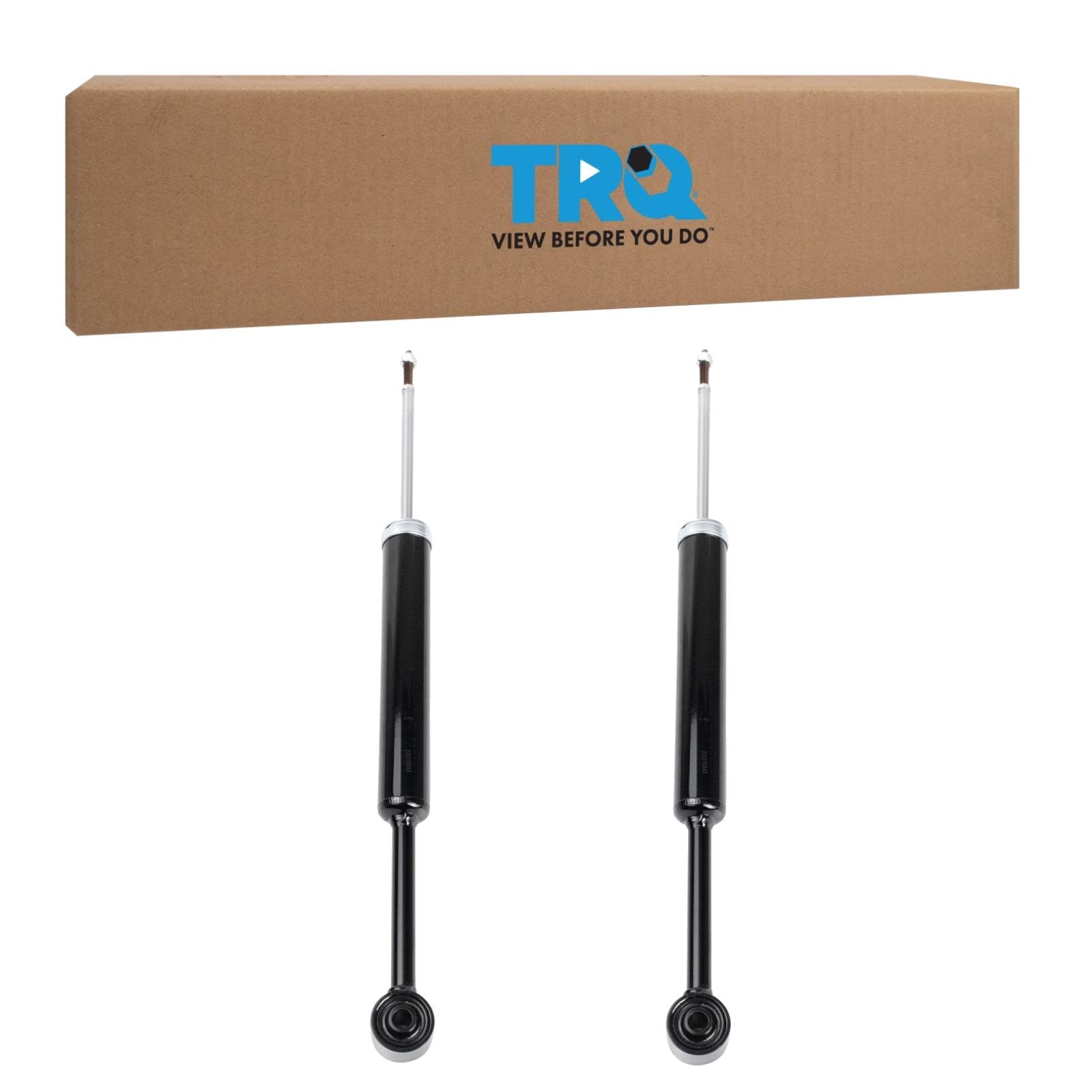 TRQ Rear Shock Absorber Set Compatible with 2014-2018 Jeep Cherokee