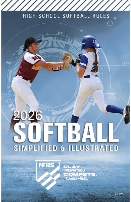 2026-2027 NFHS Softball Umpires Official Manual Book | National Federation High