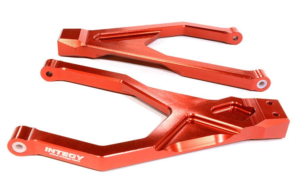 Integy RC Upgrades for Traxxas, Billet Machined Rear Upper Suspension Arms for Traxxas 1/10 Scale Summit 4WD