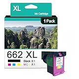 662 XL Ink Cartridges Compatible for HP Deskjet 1015 1515 2515 2545 2645 3515 3545 3515 2545 2548 3548 4518 2648 4648 4645 Printer Inkjet Printers Higher Yield Replacement,Color