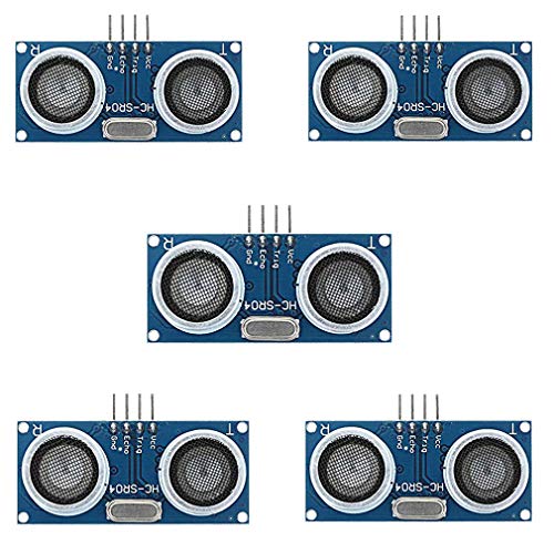 Hiletgo 3-01-0008-A 5Pcs Hc-Sr04 Ultrasonic Module Distance Sensor cover