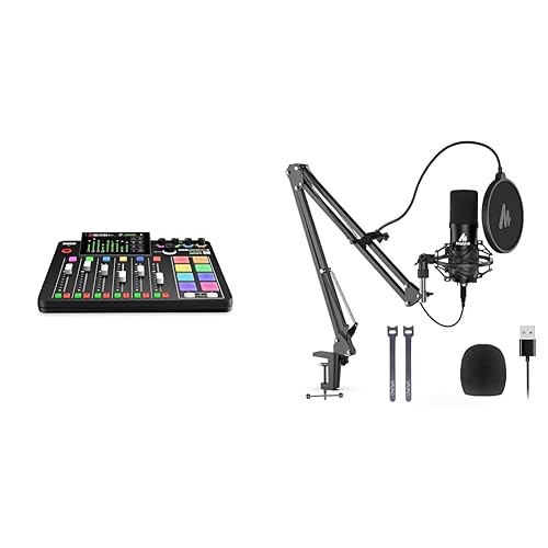 RØDE RØDECaster Pro II All-in-One Production Solution for Podcasting, Streaming