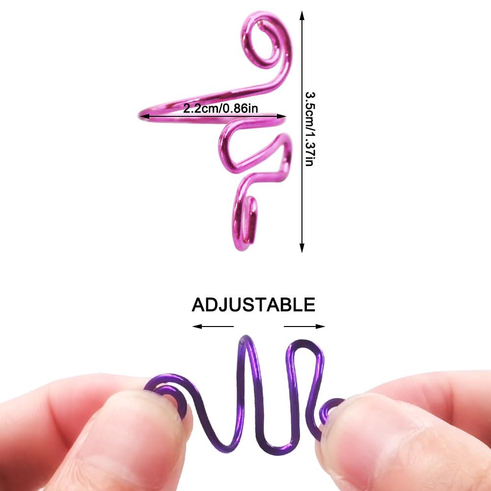 Lot De 4 Anneaux De Crochet Avec 60 Marqueurs De Point - Anneaux De