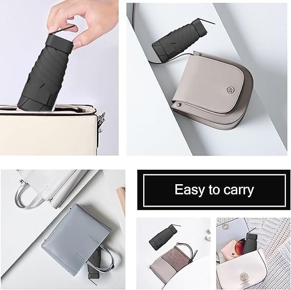 Image of ๐ช๐ข๐ข๐ ๐ญ๐ฌ UV Travel ๐ ๐ถ๐ป๐ถ ๐๐ผ๐น๐ฑ๐ถ๐ป๐ด Ultra Compact pastel ๐จ๐บ๐ฏ๐ฟ๐ฒ๐น๐น๐ฎ with Case, Manual Open ๐ฒ ๐ฅ๐ถ๐ฏ๐ Lightweight ๐ฃ๐ผ๐ฟ๐๐ฎ๐ฏ๐น๐ฒ, Small Sun & Rain ๐ฃ๐ผ๐ฐ๐ธ๐ฒ๐ ๐จ๐บ๐ฏ๐ฟ๐ฒ๐น๐น๐ฎ for Men and Women- Use in ๐ฅ๐ฎ๐ถ๐ป & ๐ฆ๐๐บ๐บ๐ฒ๐ฟ