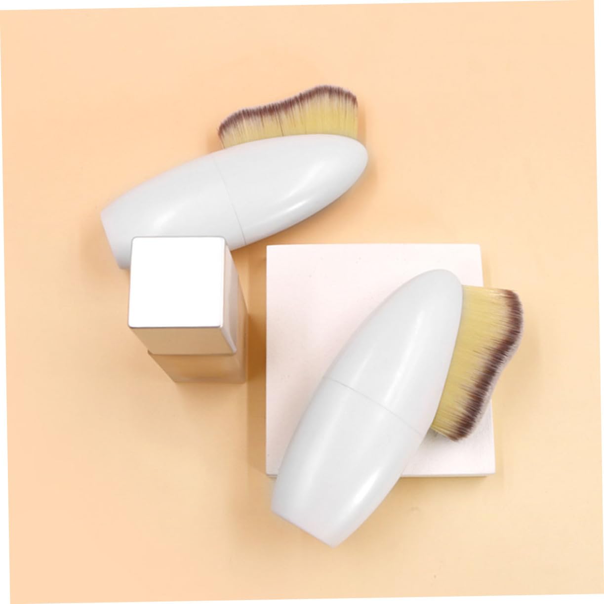 DOITOOL 8stücke Multifunktionale Make-up Pinsel Puder Und Foundationpinsel Für Gesichtsmakeup-anwendung Und Konturiertes Make-up Für Concealer Blush Und Mehr