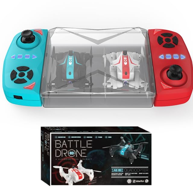 AEPRO - Mini RC Dula Ԁrопе Two-player Battle Professional Quadcopter Interactive Folding Pocket Portable Drones Тоуs For Boys Gift (With retail box UAE)