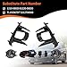 Aspaton Front Fog Lights Lamps Assembly Compatible with Sienna 2018 2019 2020 Fog Lamp Chrome w/Bezel + Wiring Harness + Switch 1210-08020 81220-08020 TL192967DT Driver and Passenger Side