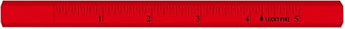 Miniatura 2 de Lápices de carpintero de plomo rojo, lápices de carpintería de construcción con regla impresa, hechos en Estados Unidos (juego de 24 lápices)
