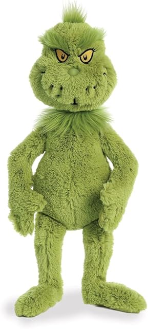 Aurora, 15901, Dr. Seuss The Grinch, 18In, Soft Toy, Green, 18"