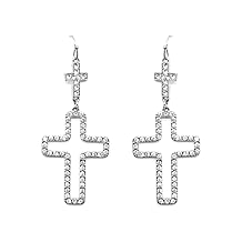 Fashion Light Weight Drop Earrings - Teardrop, Geometric, Cross, Pear Oval, Cut out, Elegant