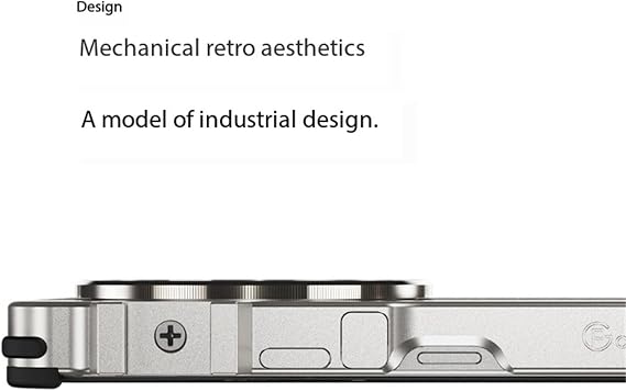 Fotorgear Phone Case for Xiaomi 14 Ultra, Professional Photography Cover Bumper Shell Compatible with 67mm Lens Filter,Retro Classic Phone Case with Universal Lanyards for Xiaomi 14 Ultra