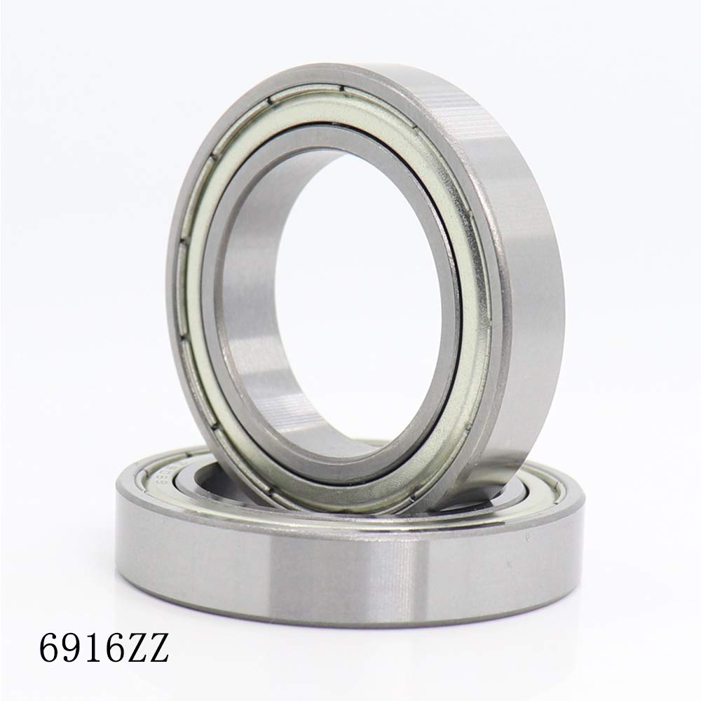 Power Transmission Products 6916ZZ Metric Thin Section Bearings ABEC-1 61916ZZ 6916ZZ Deep Groove Ball Bearing Chrome Steel Precision Bearing 80x110x16MM Ball Bearings