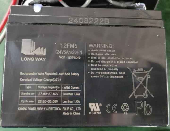 GarveeLife [Not for Sale] Free Part AHL007 Drift Kart Part No Longwei Battery 24v5ah