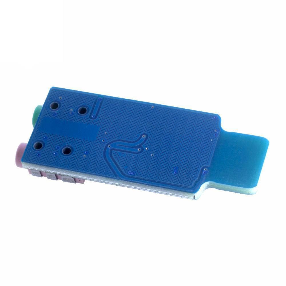 CM108 USB Drive Free Sound Card Laptop Computer External Sound Card Module - L059 hot