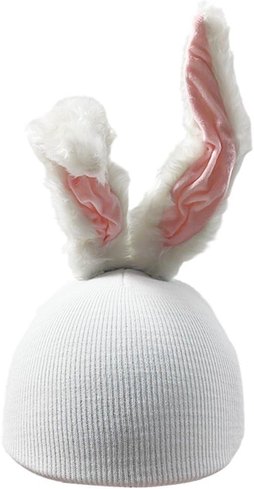 Motorcycle Helmet Cover Knit Hat Rabbit Ears Cute Protective Decoration Accessories