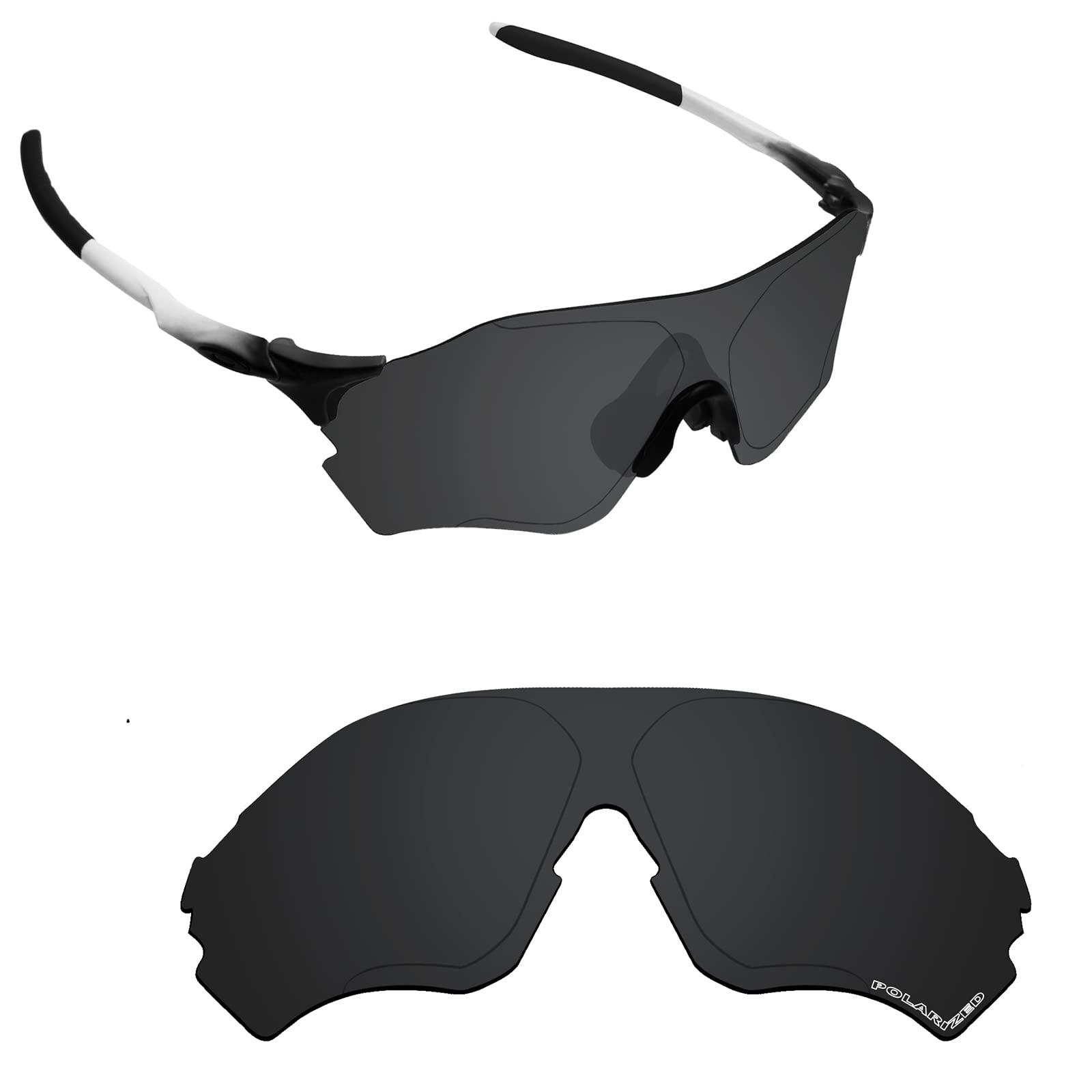 AlphaxPolarized Replacement Lenses/Accessories for Oakley EVZero Range Asian Fit OO9337-Options