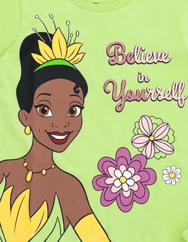 Image of Disney Princess Girls' 2-Piece Tee and Shorts Set for Baby & Kids