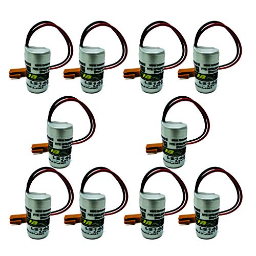 10 pilas LS14250-MR ER3V-C 3.6V Mitsubishi/Fuji