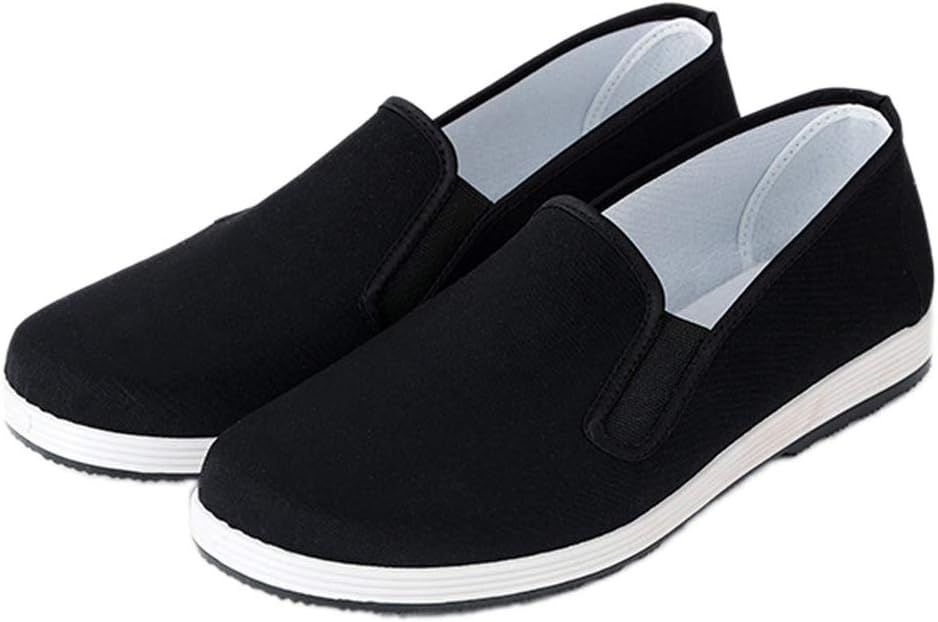 Chinese Traditional Old Beijing Shoes Unisex Martial Art Kung Fu Tai Chi Rubber Sole Shoes