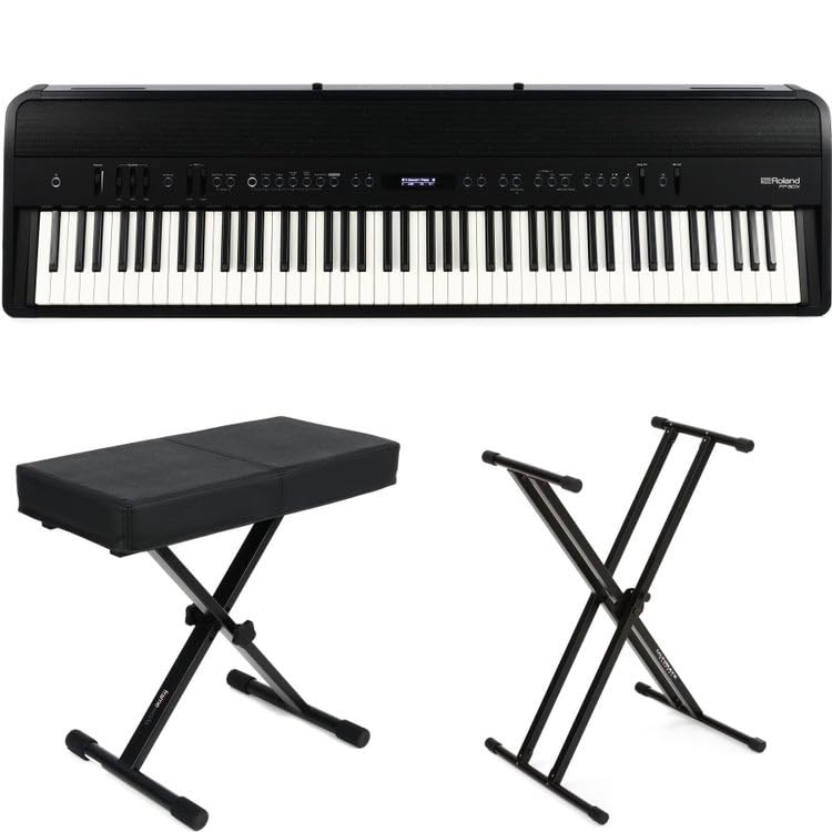 Amazon.com: Roland FP-90X Digital Piano Essentials Bundle - Black