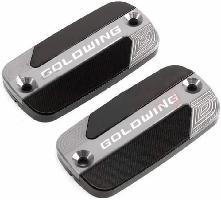 フロントブレーキクラッチカバーキャップ オートバイのフロントブレーキリザーバー流体タンクオイルカップカバーゴールドウィング GL18