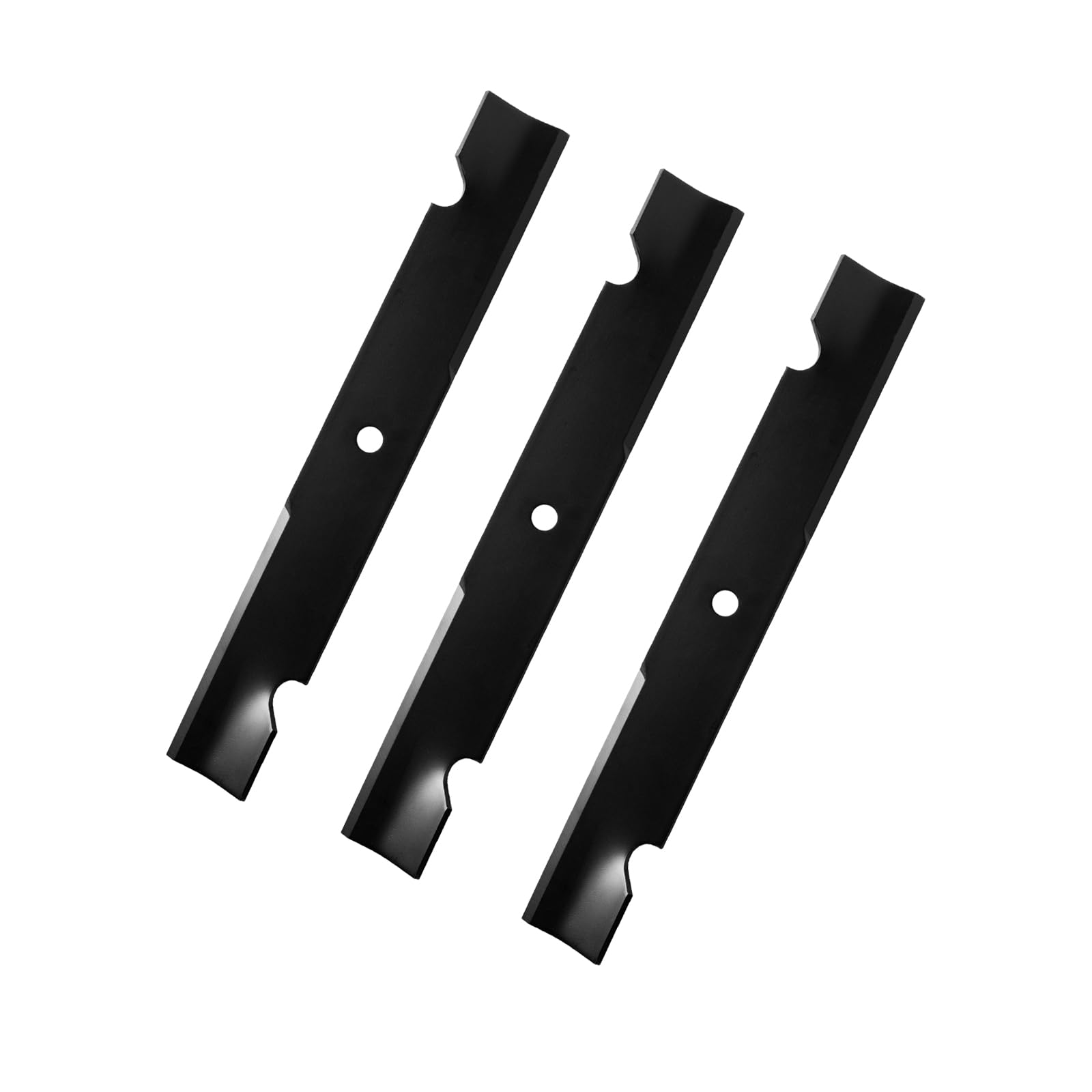 Paquete de 3 cuchillas de repuesto para cortacésped OEM 038-0005-00, compatibles con cortacésped Cut Bad Boy de 54 pulgadas