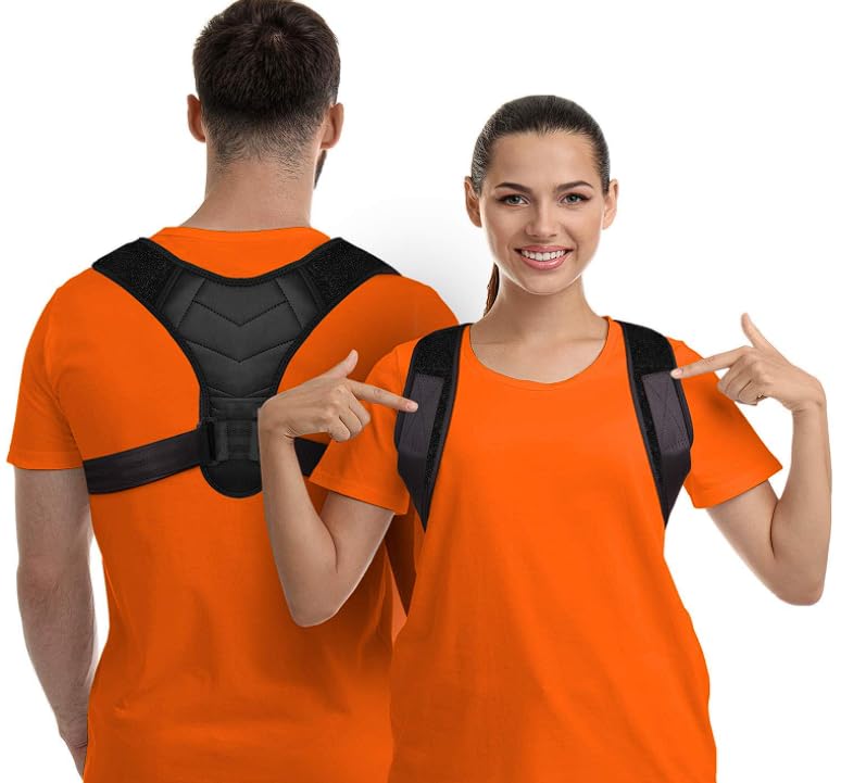 TADDY Free Size Posture Corrector For Men And Women Back Support Belt Back Pain Back Straight And Shoulder Support Belt (B0DHRVTVTB) Amazon Price History, Amazon Price Tracker