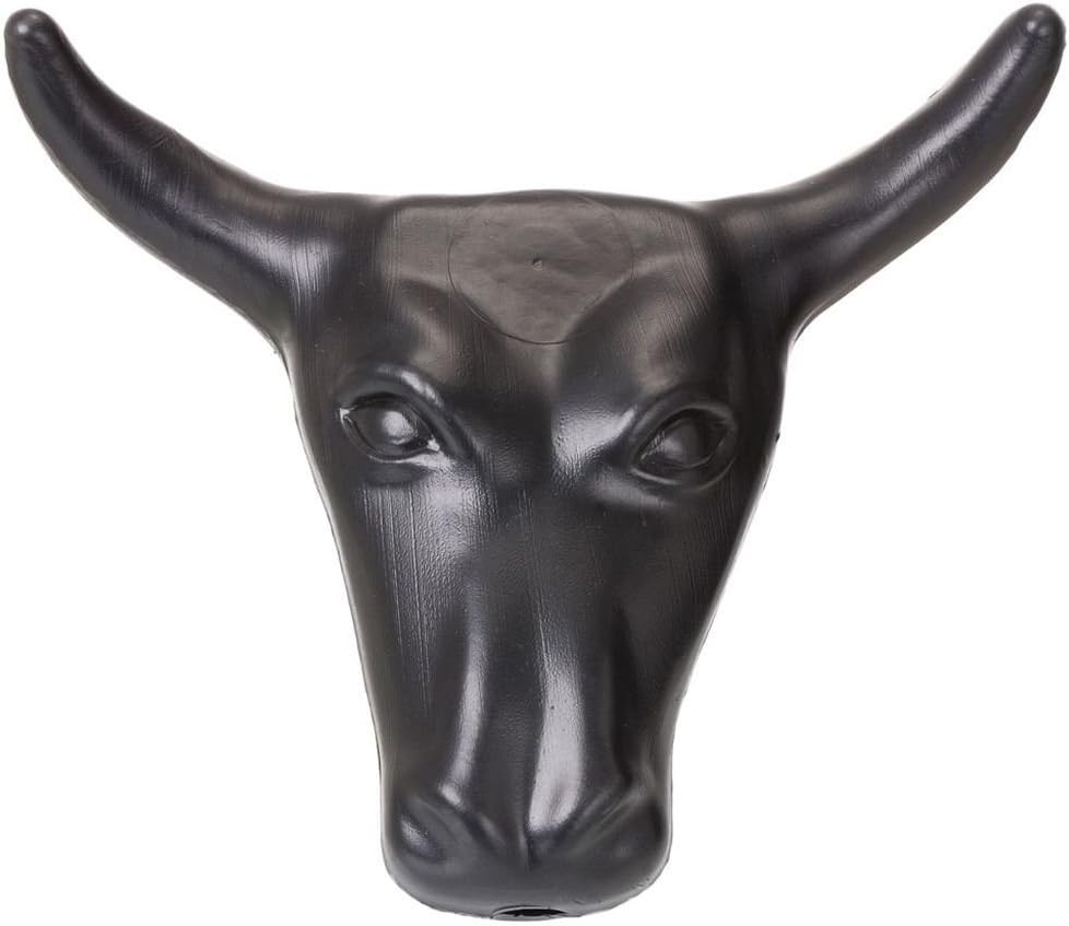 Tough 1 Plastic Mini Steer Head Black