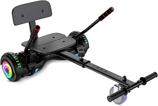 SISIGAD Hoverkart, Asiento Ajustable para Aeropatín, Compatible con Patinetas de 6.5, 8 y 10 Pulgadas (Patineta No Incluida)