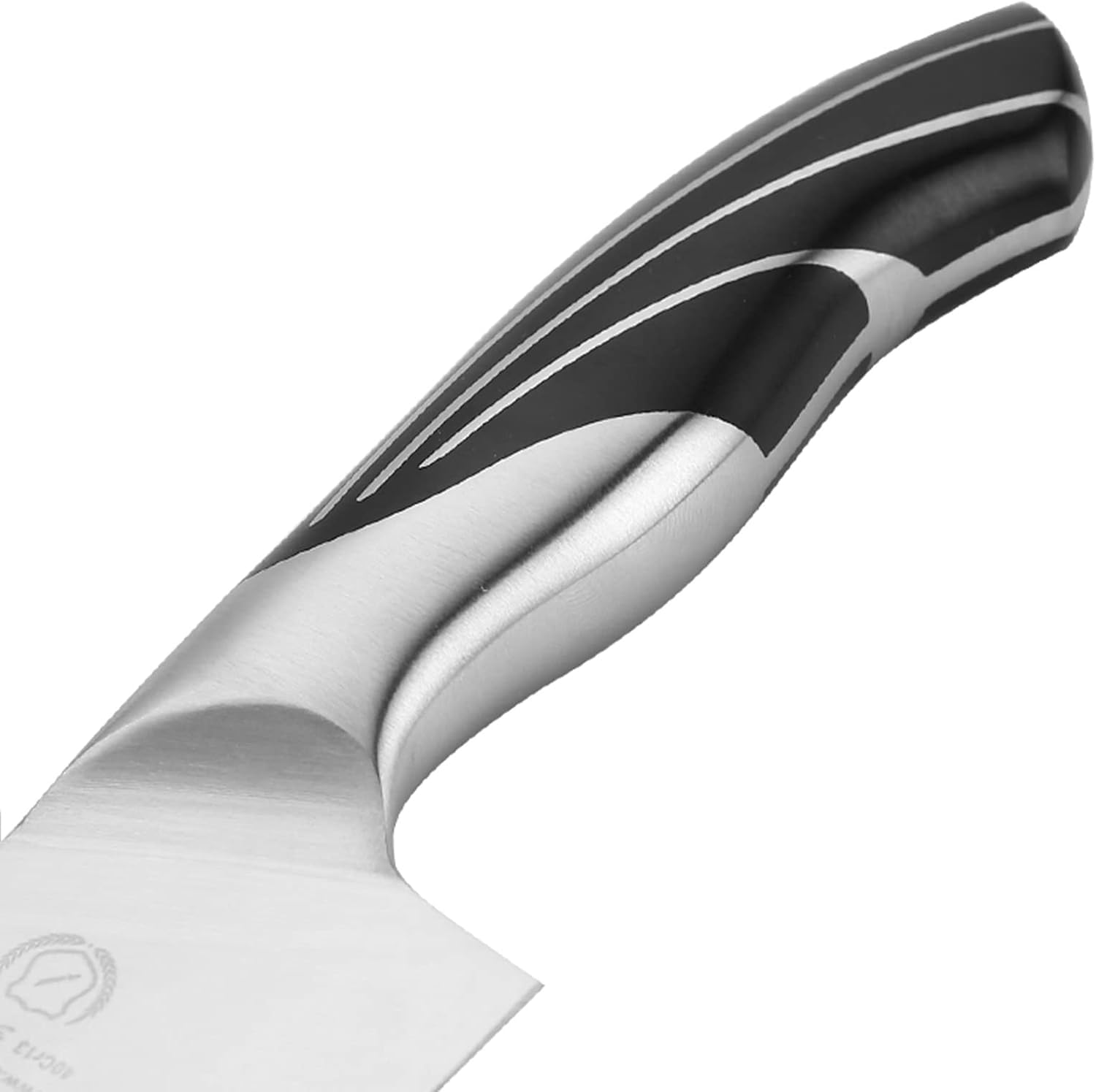 SHI BA ZI ZUO Couteau Boucher Couteau de Chef (Argenté-SL1210-C)