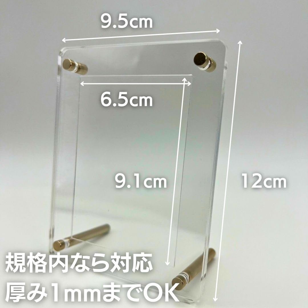 Amazon.co.jp: [AiO JAPAN] ケース トレカ ネジ式 ディスプレイ