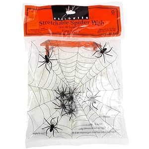 YUPPIN Halloween Decoration Spider Web Indoor and Outdoor