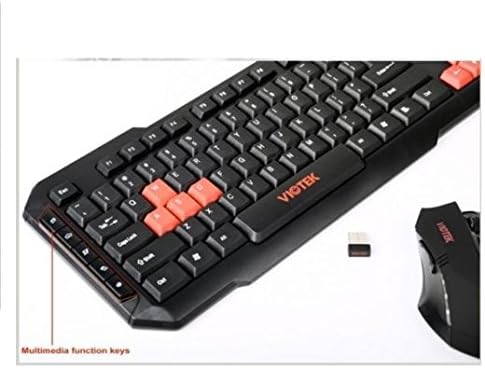 Viotek HAWKPECK 2.4GHZ Wireless Mouse and Keyboard
