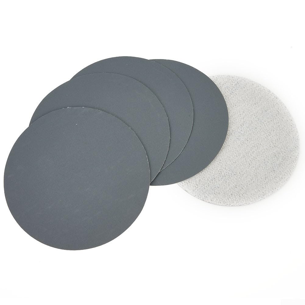 30-Pack Hook & Wet/Sanding Discs, Silicon Carbide Abrasive Pads 1-7 Inch, Grit 800-3000 Auto Polishing, Wood Finishing, Grinding(4inch)
