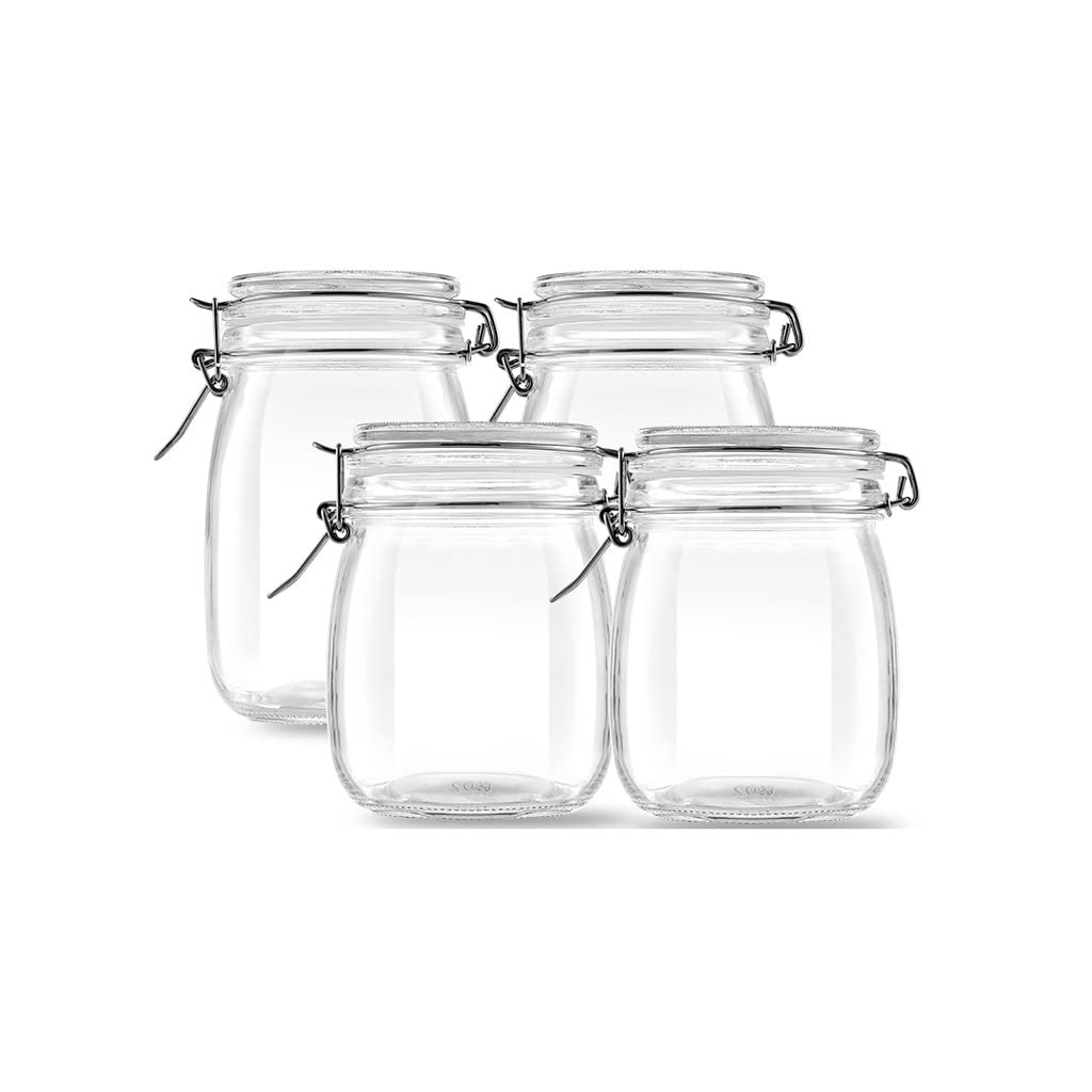 Jar en verre scellé RJJ pour macération de vin et conservation