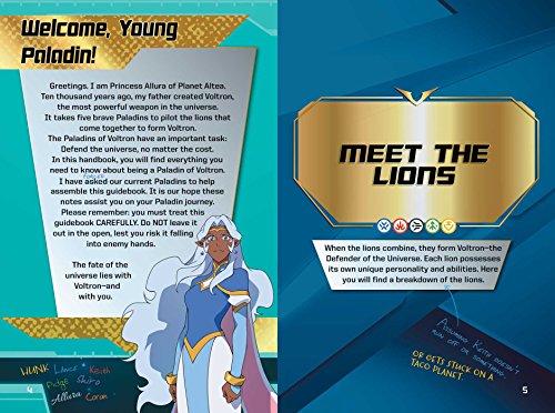 The Paladin's Handbook: Official Guidebook of Voltron Legendary Defender