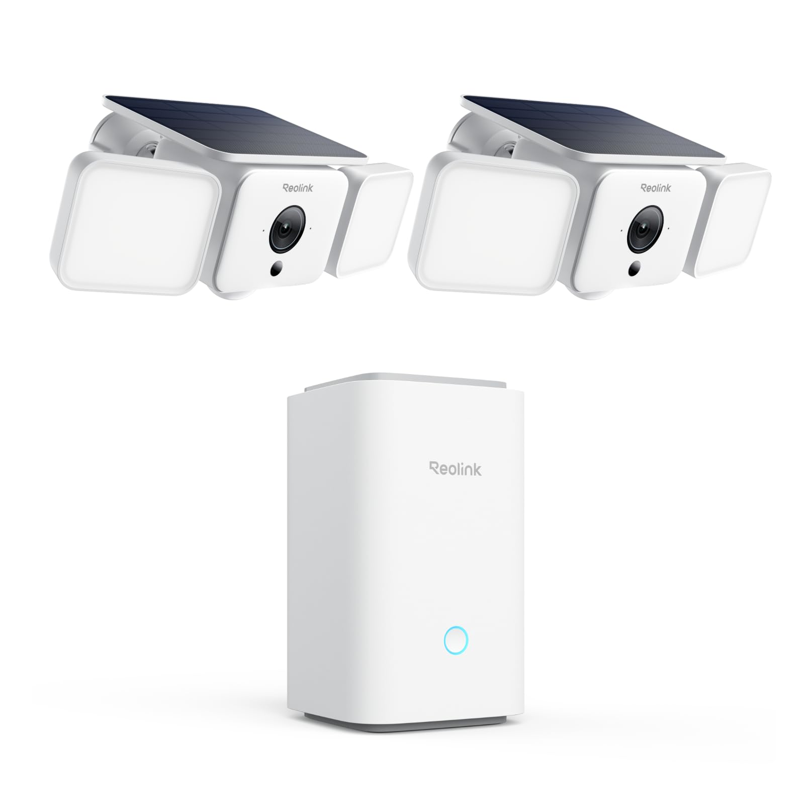 Cámara de seguridad exterior con gran angular de 150° y alarma de luz nocturna 2