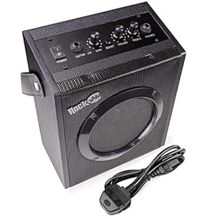 Wattage: This RockJam electric guitar amplifier is a true 10 watt RMS amp, ideal for both practicing and small performances Equaliser: With a three-band equaliser, Bass, Treble and Middle you can balance the output your amp according to your playing ...