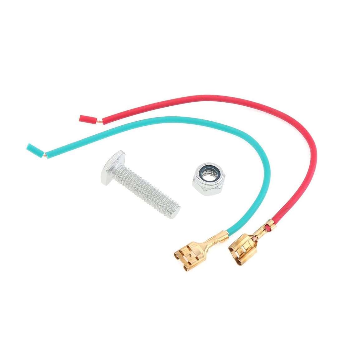 Clacson Ahooga per auto, stile classico, vintage, per auto, camion, camper, 12 V, 110 dB (nero)