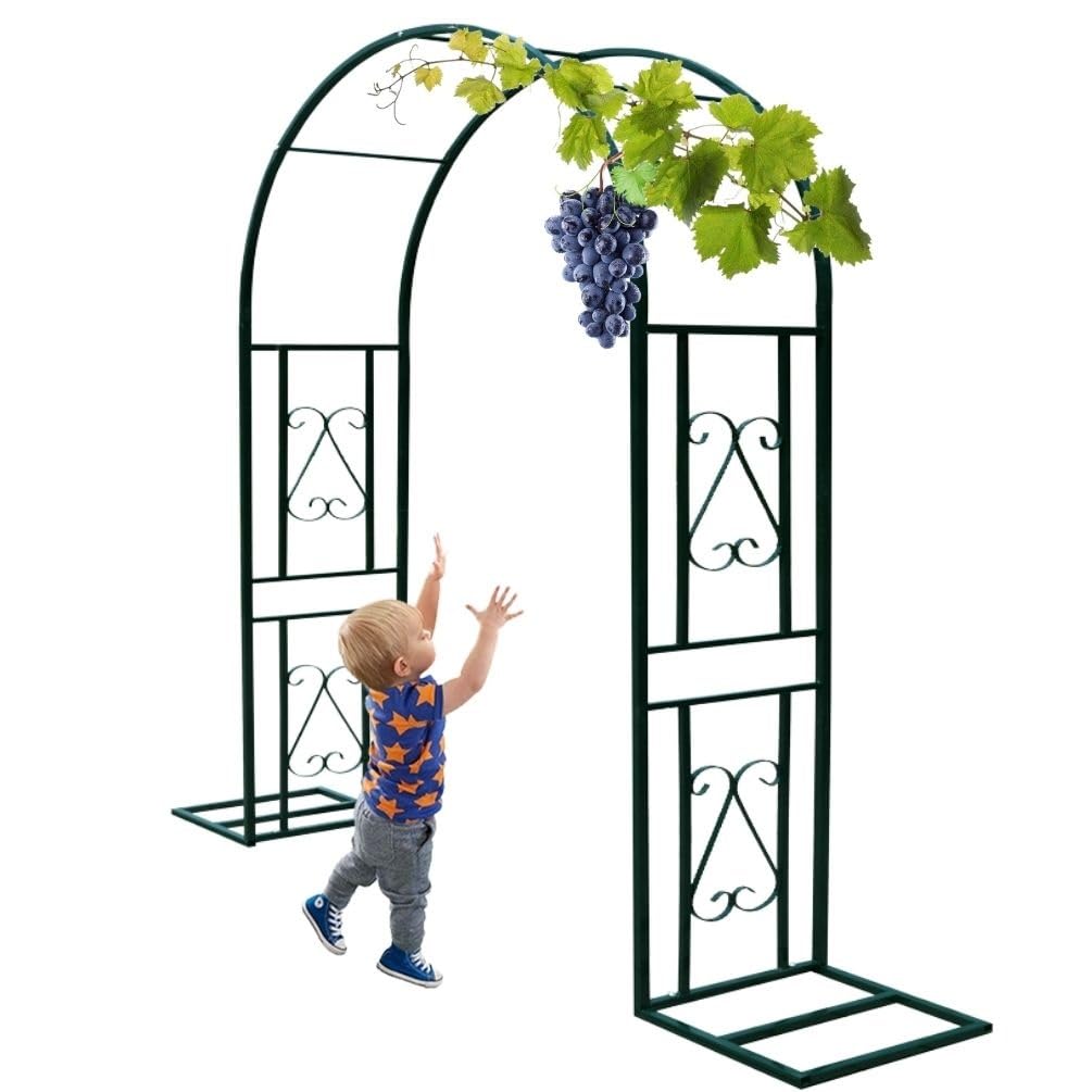 Enrejado de arco de jardín metálico que soluciona la caída de enredaderas