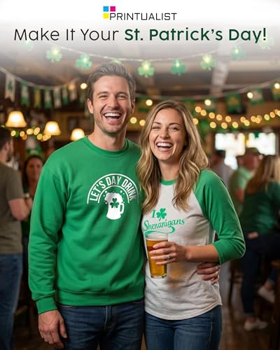 Custom St Patrick's Day Shirt Sweatshirt - Personalized Saint Pattys Tee & Irish Outfits - Customized Pattys Shirt miniatura 6