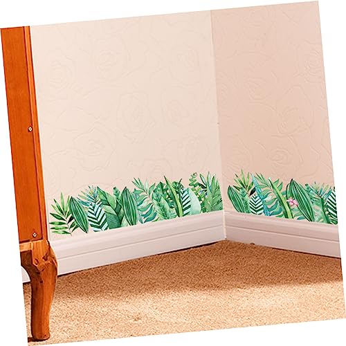 BETOOKY 1 Conjunto De Linha De Contorno De Plantas Decorações De Plantas Adesivos Removíveis Adesivo
