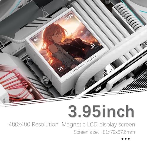 Watercooling Thermalright Peerless Vision 360 mm avec écran LCD IPS pour CPU