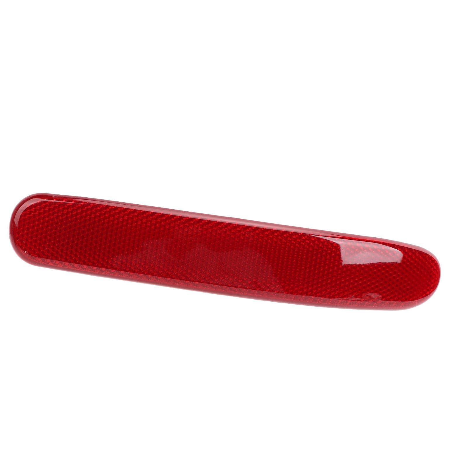 Keenso Réflecteur de Pare-Chocs Arrière Rouge pour Clubman R55 2008-2014, Améliore la visibilité et la sécurité, Installation Facile, Construction ABS Durable, Améliore L'apparence