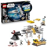 LEGO Star Wars SMART Play: Luke’s Red Five X-Wing Interactive Building Toy - All-in-One Set - Reacts to How You Move and Play with a SMART Brick - Gift for Boys, Girls, Kids Ages 6+ - 75423