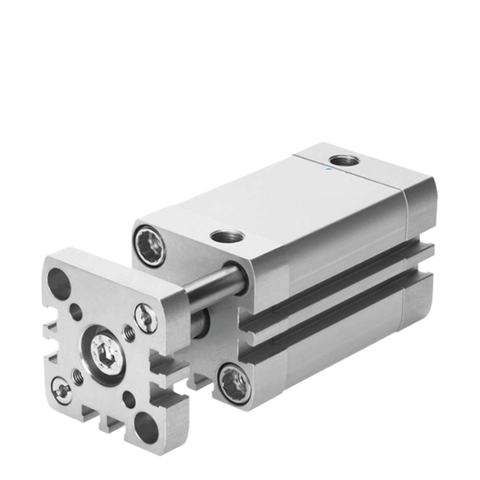 Vérin pneumatique ADNGF-25 double effet avec filetage interne pour guidage précis