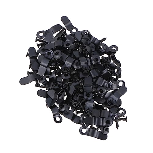 Image of Housoutil 3sets Elegant Photo Frame Arch Shape Back Plates Metal Melon Nail Locks for Wall Hanging Home Decor 200pcs*3